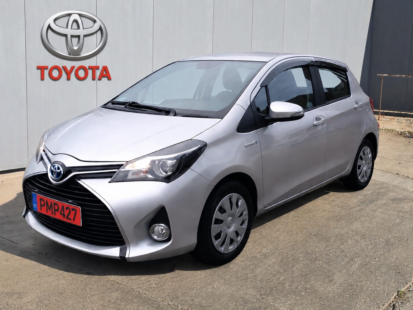 Toyota Yaris for rent at Kannias Rental Cyprus