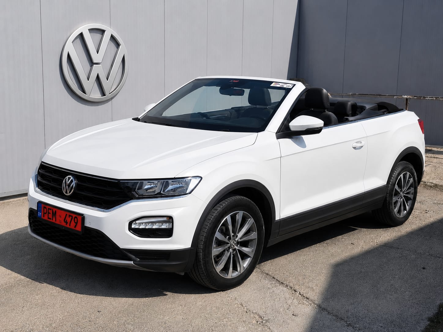 Volkswagen T-Roc (Turbo) for rent at Kannias Rental Cyprus