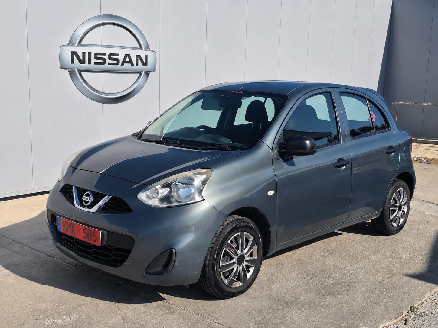 Nissan March for rent at Kannias Rental Cyprus