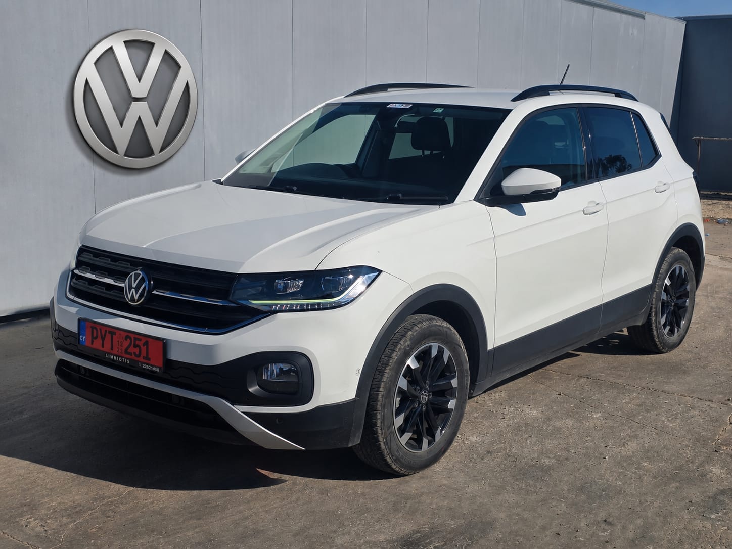 Volkswagen T-Cross for rent at Kannias Rental Cyprus